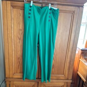 Ann Taylor Green Women's Pants